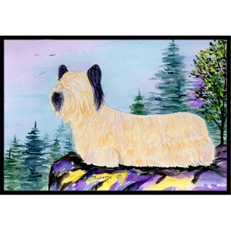 Carolines Treasures 18 x 27 in. Skye Terrier Indoor Outdoor Doormat SS8679MAT